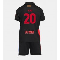 Dres Barcelona Dani Olmo #20 Gostujuci za djecu 2024-25 Kratak Rukav (+ kratke hlače)